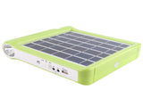 Portable Solar Camping Lantern LED Light Rechargeable 1200mAh Battery Green V1294-YM0901-3117250047311