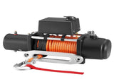 Electric Winch, 5400 kg Load Capacity, 12V DC Truck Winch with 9.1 mm x 23 m Synthetic Rope, V952-HCSDDJP120000Z8JO001V9