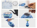 3D Puzzles Vase for Adults, 3D Puzzle Vase, 160 PCS 3D Puzzle Vase for Adults, 9.6*4.3in 3D Puzzle V1192-AZ-W-29471