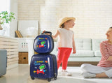 BoPeep 16''13'' 2PCS Kids Luggage Set Space Dino KD1083-SD_NZ