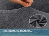 100% Waterproof Armless Futon Cover, Sofa Cover Stretch Jacquard Couch for Futon, Dual Leakproof V1259-DP01-A-4464