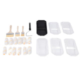Paint Roller Set Painting Brush with Tray Home Painting Supplies Wall Painting Roller for House V1294-YM0901-3114240085011