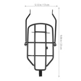 Bike Luggage Carrier Black Compact Easy Install for Most Bikes V1369-AZ3-W-21641