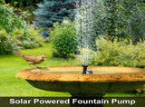 Solar Fountain 1.2W Outdoor Garden Solar Water Fountain Pump V1263-JX-5559