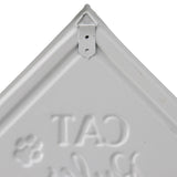 Cat Rules Wall sign 33x66cm V637-11065CAT