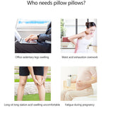 Foot Rest Under Desk Cushion Ergonomic Half Cylinder Pad for Extra Leg Support Soft Foot Stool V1294-YM0717-10079169