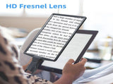 LED 5X Magnifying Glass with Light, Type-C Charging with Three Brightness Levels, Full Frame V1232-FDJ-5PS-001