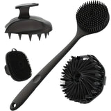 Silicone Bath Brush Set Gentle Exfoliating V728-LP601099649846209