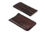 Leather Cigar Holder Travel Portable Soft Touch Elegant Breathable Cigar Case for Gift Giving V1294-YM0703-3117230042311