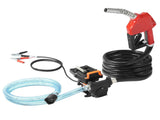 Fuel Transfer Pump 12V 15 GPM 1/4 HP Diesel Pump with Auto Fuel Nozzle V952-FBBMG15GPM14E8RUQV9