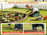 Faux Stone Landscape Edging 1180 x 95 x 57 mm Garden Lawn Edging for Walkway Brown V952-RZSPZXCCZS00MU8Y3V0