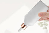 10 Pack Glass Dropper Bottles Rose Gold Caps for Essential Oils - 15ml V1263-JX-6509-1
