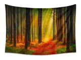 2 piece Cozy Home Duo set -White Jellyfish Humidifier and 150200cm Forest Path Tapestry -humidifier V888-ELOSUNG53498