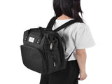 Backpack Multifunctional Foldable Large Capacity Baby Diaper Storage Bag for TravelBlack V1294-YM0523-3117210159811