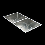 865x440mm Handmade Stainless Steel Undermount / Topmount Kitchen Sink with Waste V63-819493