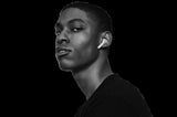 HYPHEN Wireless Earbuds Bluetooth Headphone Black color V177-AUSHY-B