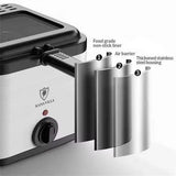 Electric Deep Fryer 2.5L French Frie Machine Oil Hot Pot Fried Chicken Grill V201-QHGMMOREONE001