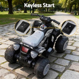 Rigo Kids Ride On Car ATV Quad Motorbike Electric Outdoor Toys 12V Black RCAR-ATV-XL-BK
