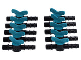 50PCS 16x3/4in Male Thread Irrigation Switch Valve Plastic Gate Valves for Gardening Supplies V1294-YM0901-3111210175511