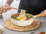 Japanese Style Saucepan Nonstick Milk Noodle Soup Sauce Pan Baby Food Cooking Pot White 20cm V1294-YM3118220251812-0421