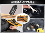 ELEAD 58Pc Magnetic Impact Nut Driver Set SAE Metric CR-V Socket Adapter w/case V465-70183