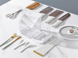 Multifunctional Kitchen Storage Rack Kitchen Countertop Cutting Board Pot Cover Chopsticks Forks V1294-YM0706-3118230217011