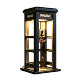 Phone Booth Ambient Lamp Street Phone Booth LED Night Light Warm LED Light With Detailed Phones V1366-AZ2-W-27997