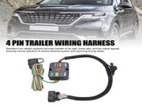 4 Way Trailer Wiring Harness Kit Wire 4 Pin Trailer Wiring Harness 118784 Plug and Play Trailer V1369-AZ3-W-16180
