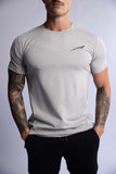 HARD HITTERS SLIM FIT COTTON TEE SILVER BLUE SMALL V697-SLIM-FIT-COTTON-TEE-SILVER-BLUE-SMALL