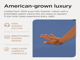 Waterproof Bed Flat Sheet ,Best Season Cotton Sheet-Long Staple Cotton Sheets Set, Soft Cotton Bed V1189-LWWAL-20260401-05278