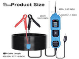 Automotive Tester with 16ft Cable, 6-24V Diagnostic Tool for Continuity, Polarity, and Short V1189-LWWAL-20260401-07216