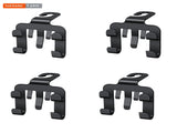 4pcs Multifunctional Car Seat Back Hook and Phone Holder - ABS Material, 4-Hook Design, Space Saving V888-ELOSUNG56060-3