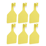 100pcs Blank Livestock Ear Tag Thickened TPU Reusable Animal Ear Label for Dairy Cattle Beef Cattle V1294-YM0716-3111220211211