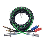 12FT Semi Truck Air Lines Kit, 3-in-1 Air Hoses & ABS Power Line for Semi Truck Trailer Tractor, V952-BKCKQRGTJSHYNJPDRV9