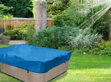 Oxford Cloth Sandbox Cover - Waterproof & Dustproof Square Canopy with Drawstring for Sandpits, V1366-AZ2-W-16597