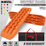X-BULL 2PCS Recovery Tracks Boards Snow Mud Truck 4WD With Carry bag V211-AU-RT016XBWP012