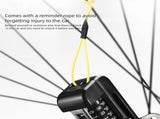 4-Digit Combination Disc Brake Lock, Portable Anti-Theft Security Lock for Motorcycle, Bicycle and V1308-DSZKI-1191-1
