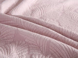 100% Cotton Embossed Blush Rose Coverlet Bedspread Set V745-MMPAC061114Q13U
