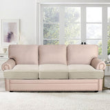 Stretch 3 Piece T Sofa Slipcovers Individually Sofa Covers for 3 Couch Sofa Seat V1258-DP02-F-638