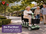 EQUIPMED SmartPacer Ultra-Lightweight Mobility Scooter w/ Li-ion Battery, Only 19kg, Foldable, V219-HMBMSCEQ1GNB