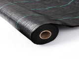 Instahut 1.83x50m Weed Mat Woven Fabric Weed Mat Control Matting Garden Plant WD-B-183X50-BK