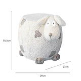 Spotted Dog Plant Stand Stool 35cm V637-40483DOG
