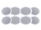 Giantz 6 Inch Ceiling Speakers In Wall Speaker Home Audio Stereos Tweeter 8pcs SPK-CEILING-MSR127X4