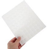 Clear Round Double-Sided Adhesive Tape Dots, , Removable Self-Stick Stickers for Crafts and Office V1370-AZ4-10887