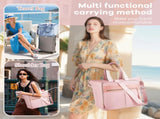 Travel Bag - Women's Travel Bag - Sports & Fitness Bag - Yoga Bag - Sports Bag - Carry-On Luggage V1265-260-PINK1