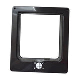 Rotary Controllable Cat Door for Cats and Kittens with Quiet Brush V1370-AZ4-18285