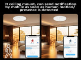 4Pack 24GHz Human Presence Sensor tuya Home Assistant MQTT smart Security & Lighting Control, V1107-CS-RKVHSJ31