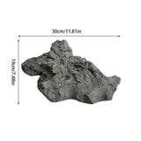 Rock Cover for Landscaping Outdoor Decor, Artificial Rock for Garden Yard, Realistic Lightweight V1366-AZ2-W-16611