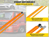 Load Height Measuring Stick, 15' Sturdy Fiberglass Truck Height Stick with Adjustable Pole, V952-GDSSCLGBD15FTKQS0V0