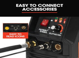 ROSSI 40 Amp Plasma Cutter, Portable Oxy Torch Welder Cutting Machine, 15A Plug V219-TOLWDRROB04X
